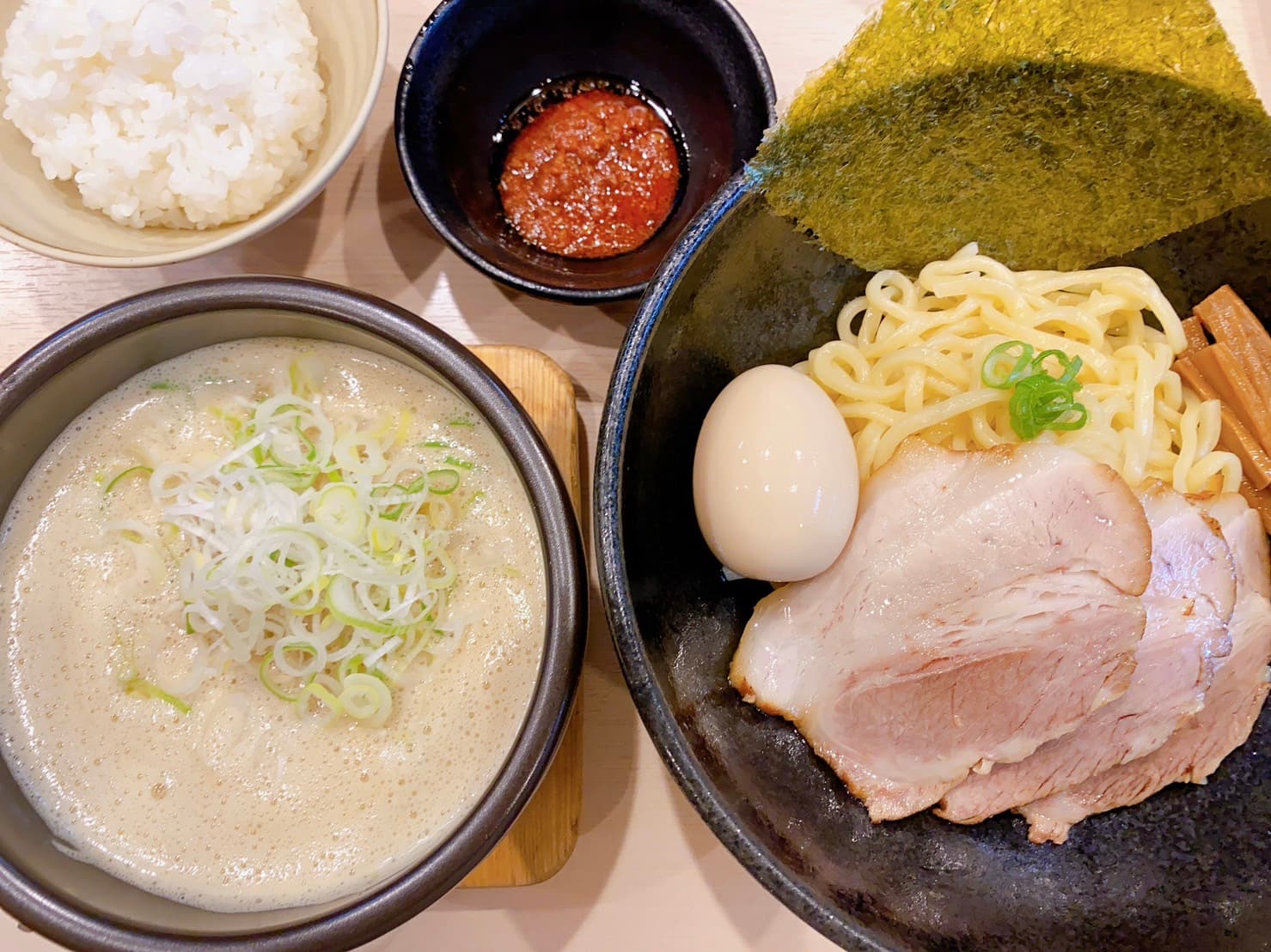 麺屋 赤橙 特製つけ麺